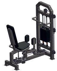 Abductor & Adductor EBX Pro Strength – Combo Machine 2 in 1-thumb-11