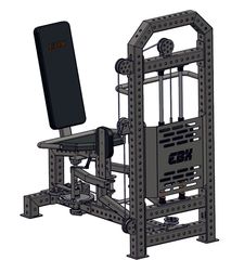 Abductor & Adductor EBX Pro Strength – Combo Machine 2 in 1-thumb-10