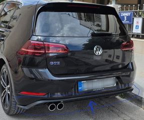 VW GOLF GTE REAR DIFFUSER *GOOD CONDITION* 5C6.807.568.AC-thumb-10