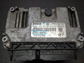 ΕΓΚΕΦΑΛΟΣ TOYOTA AYGO, CITROEN C1, PEUGEOT 107, 89661-0H070, 896610H070, 0261S04464, ΜΟΝΑΔΑ ΕΛΕΓΧΟΥ ΚΙΝΗΤΗΡΑ