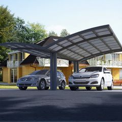 Στέγαστρο Αλουμινίου / Carport HX115 – Πολυκαρβονική Οροφή-thumb-4