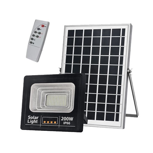 ΗΛΙΑΚΟΣ ΠΡΟΒΟΛΕΑΣ LED ΜΕ ΠΑΝΕΛ 200W