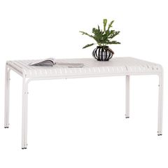 ΤΡΑΠΕΖΙ ΑΛΟΥΜΙΝΙΟΥ RACHEL HM6339.02 ΛΕΥΚΟ 150x80x75Υεκ.