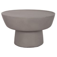 ΤΡΑΠΕΖΙ ΣΑΛΟΝΙΟΥ PIRSON HM18155.03 FIBER CEMENT ΣΕ ΓΚΡΙ--Φ60x36Υεκ.