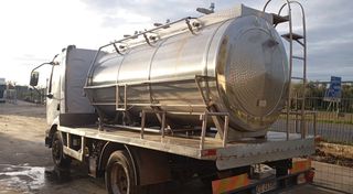 Βυτίο Τροφίμων Mercedes-Benz 2013 INOX 5.5 TON. ATEGO, MAN