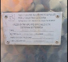 Βυτίο Τροφίμων Mercedes-Benz 2013 INOX 5.5 TON. ATEGO, MAN-thumb-2