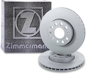ΔΙΣΚΟΠΛΑΚΕΣ ZIMMERMANN 288 Χ 25 ΓΙΑ AUDI A3 / VW GOLF , SCIROCCO , JETTA , CADDY / SEAT ALTEA , LEON , TOLEDO / SKODA OCTAVIA , SUPERB