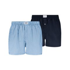 Levis Ανδρικό Φαρδύ Μπόξερ Υφασμάτινο Βαμβακερό 2 Τεμάχια Stripes