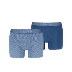 Levis Ανδρικό Μπόξερ Βαμβακερό 2 Τεμάχια Blue Combo Edition