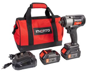 ΗΛΕΚΤΡΟΚΛΕΙΔΟ INVENTO PXA63R 1200 Nm 1/2"  ΜΕ ΤΣΑΝΤΑ