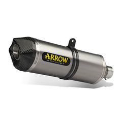 ARROW EXHAUST TITANIUM RACETECH CARBON END CAP Φ60