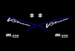 Αυτοκόλλητα σετ για Suzuki V-Strom DL650 Μπλε έκδοση 2005/08