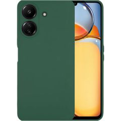 Silicon case protect lens for Xiaomi Redmi 13C 4G dark green