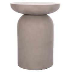 ΒΟΗΘΗΤΙΚΟ ΤΡΑΠΕΖΙ ANNA HM18160.03 FIBER CEMENT ΣΕ ΓΚΡΙ--Φ60x76Υεκ.