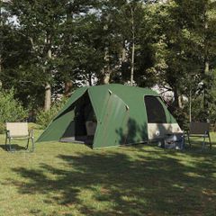 Σκηνή Dome 4 Ατόμων με στέγη Πράσινο 455 x 252 x 178 εκ 42001020