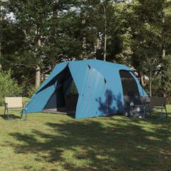 Κατασκήνωση 6 Ατόμων με στέγη Μπλε 500 x 314 x 206 εκ 42001024