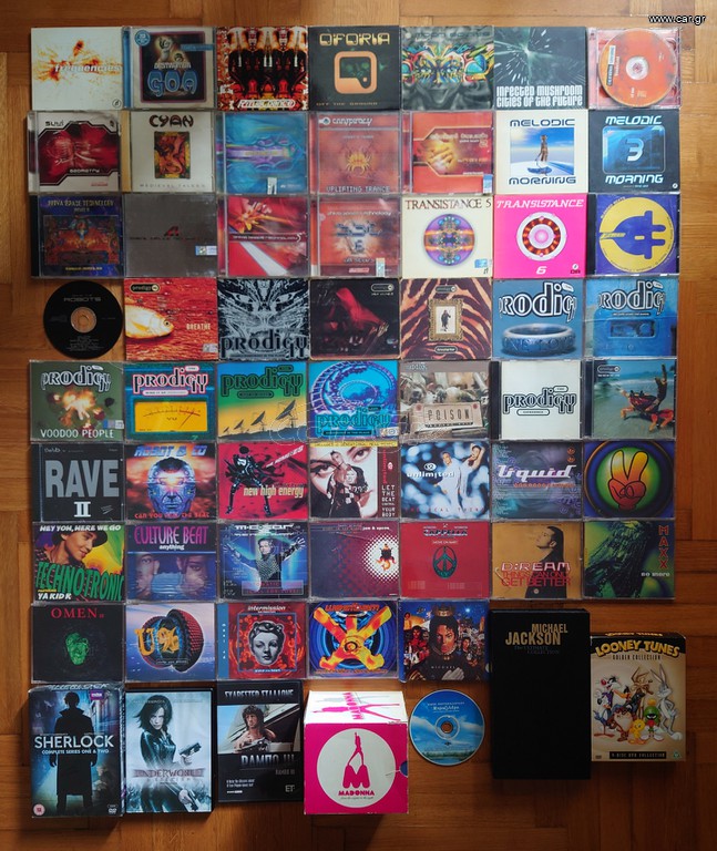 CD μουσικης Trance Techno κτλ