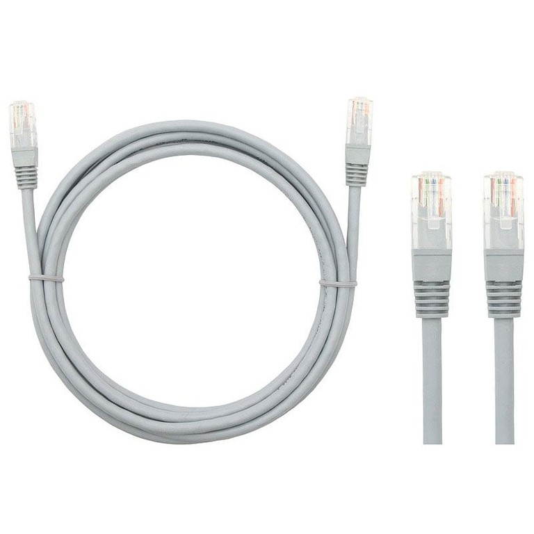 Patch cord UTP Cat5 7.5m Γκρι (DM-2760)