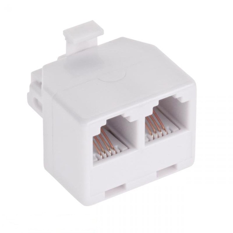 Splitter 6P4C 1προς2 M/F (TEL0023-1)