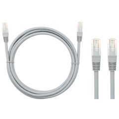 Patch cord UTP Cat5 1.5m Γκρι (DM-2722)