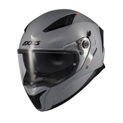 Κράνος Μηχανής Full Face AXXIS Panther SV A12 γκρι gloss