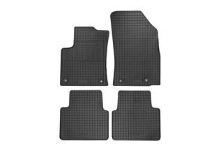 Cik - ΠΑΤΑΚΙΑ ΑΥΤΟΚΙΝΗΤΟΥ ΑΠΟ ΛΑΣΤΙΧΟ ΓΙΑ CITROEN C3 AIRCROSS 2017+ / OPEL CROSSLAND X 2017+ ΣΕ ΜΑΥΡΟ ΧΡΩΜΑ ΜΕ ΚΟΥΜΠΩΜΑΤΑ - 4 ΤΕΜ. (RM.CI.0023/CK)