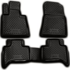ΠΑΤΑΚΙΑ ΣΕ ΣΚΑΦΗ TPE ΛΑΣΤΙΧΟ ΓΙΑ BMW X5 2000-2007 ΣΕ ΜΑΥΡΟ ΧΡΩΜΑ NOVLINE - 4 ΤΕΜ.