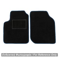 ΠΑΤΑΚΙΑ ΜΟΚΕΤΑ ΓΙΑ MERCEDES SMART 451 2007-2014 ΜΑΥΡΟ ΜΕ ΜΠΛΕ ΡΕΛΙ RACE AXION - 2 ΤΕΜ.