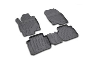 ΠΑΤΑΚΙΑ ΣΕ ΣΚΑΦΗ TPE ΛΑΣΤΙΧΟ ΓΙΑ MITSUBISHI COLT 3D / 5D 06/2004-12/2008 ΣΕ ΜΑΥΡΟ ΧΡΩΜΑ NOVLINE - 4 ΤΕΜ.