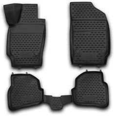ΠΑΤΑΚΙΑ ΣΕ ΣΚΑΦΗ TPE ΛΑΣΤΙΧΟ ΓΙΑ VW POLO 3/5D 2009-2020 ΣΕ ΜΑΥΡΟ ΧΡΩΜΑ NOVLINE - 4 ΤΕΜ.
