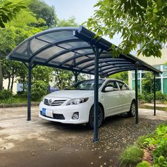 Στέγαστρο Αλουμινίου / Carport HX-PB63008 – 5.00m x 3.00m – Hollow Polycarbonate (Κατόπιν Παραγγελίας)-thumb-2