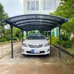 Στέγαστρο Αλουμινίου / Carport HX-PB63008 – 5.00m x 3.00m – Hollow Polycarbonate (Κατόπιν Παραγγελίας)-thumb-3