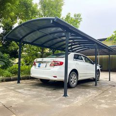Στέγαστρο Αλουμινίου / Carport HX-PB63008 – 5.00m x 3.00m – Hollow Polycarbonate (Κατόπιν Παραγγελίας)-thumb-4