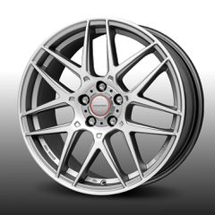 Momo Ζάντες Competizione 17'x7.5' 5x110 ET33 CB65.1 - χρώμα Matt Titan Silver Polished