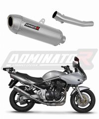 Dominator Εξάτμιση Τελικό S6 S.Steel Suzuki GSF BANDIT 1200 2001 - 2005