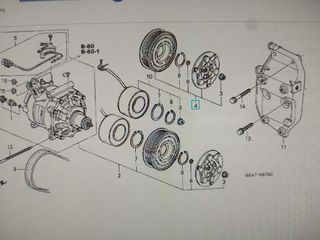 HONDA  CIVIC 3D CIVIC 4D CIVIC 5D - ΜΑΓΝΗΤΙΚΟ ΑΜΠΡΑΓΙΑΖ A-C-thumb-1