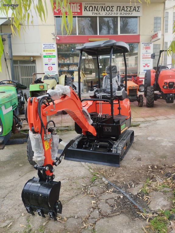 Εκσκαφέας Με Λάστιχα Kubota 2026 Ε 20
