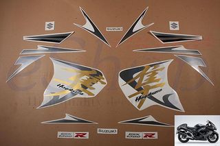 Αυτοκόλλητα σετ για Suzuki Gsx 1300R Hayabusa black model 2008 2009