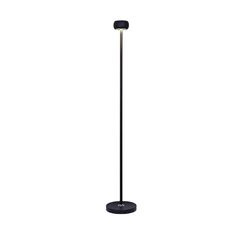 Φωτιστικό LED δαπέδου LOS ANGELES 6W 540lm DIMMABLE με ασύρματο τηλεχειρισμό CCT σε μαύρο χρώμα