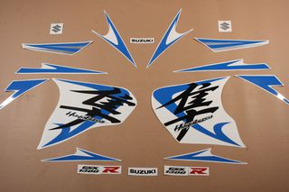 Αυτοκόλλητα σετ για  Suzuki Gsx 1300R Hayabusa White - Blue edition 2008 2009
