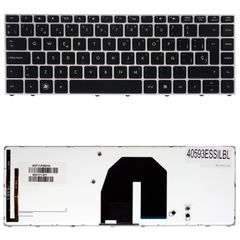 Teclado Español para Portátil - Spanish Laptop Keyboard για HP ProBook 5330 5330m 650377-001 650377-071 653171-071 653171-001 653171-B31 AEF11P00010 9Z.N6TBQ.00S AEF1100010 ES Backlight Black Silver F