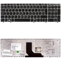Teclado Español para Portátil - Spanish Laptop Keyboard για HP EliteBook 8560P ProBook 6560b 6565B 641179-001 550121C00-035-G 9Z.N6GSF.E01 55012NT00-035-G 701987-151 9Z.N6GSF.L0L 55010KS00-289-G ES Po