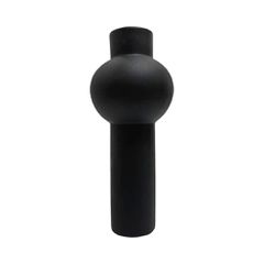ΕΠΙΤΡΑΠΕΖΙΟ ΚΕΡΑΜΙΚΟ ΔΙΑΚΟΣΜΗΤΙΚΟ SCEPTER HM4604.02 ΜΑΥΡΟ ΜΑΤ Φ17x39Υεκ