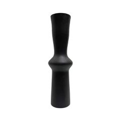 ΕΠΙΤΡΑΠΕΖΙΟ ΚΕΡΑΜΙΚΟ ΔΙΑΚΟΣΜΗΤΙΚΟ SCEPTER HM4637.02 ΜΑΥΡΟ ΜΑΤ Φ14x50Υεκ