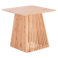ΤΡΑΠΕΖΙ ΤΡΑΠΕΖΑΡΙΑΣ ΤΕΤΡΑΓΩΝΟ FRANTZ HM9458.01 ΜΑΣΙΦ MINDI ΞΥΛΟ 80,5x80,5x78,5Yεκ.