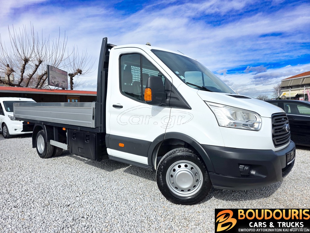 Καρότσα Ford 2019 Transit 4,10 Καρότσα-Διπλότροχο-Ερασιτεχνικό Δίπλωμα-AC