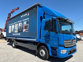 Καρότσα Κουρτίνα Mercedes-Benz 2016 Atego 1524L Εuro6-thumb-3