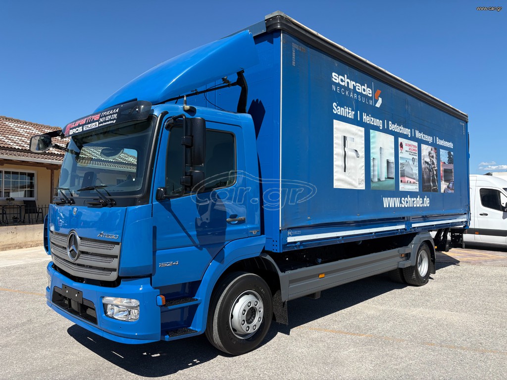 Καρότσα Κουρτίνα Mercedes-Benz 2016 Atego 1524L Εuro6