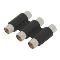 Αντάπτορας 3xRCA - 3xRCA F/F (DM-3020)