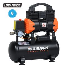 6720 ΚΟΜΦΛΕΡ ΜΟΝΟΜΠΛΟΚ ΧΩΡΙΣ ΛΑΔΙ 6L 1.5hp KRAUSMANN 73921